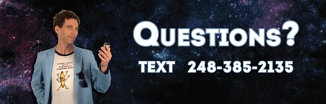 Text us your Questions!